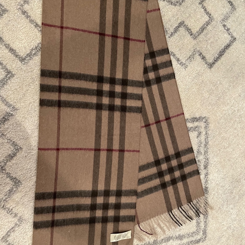 Authentic Burberry Cashmere Scarf